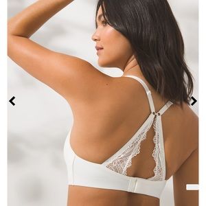 Soma Luxe Lace Back Wireless Bra